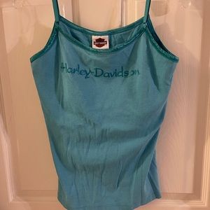 Harley Davidson adjustable tank top, size Large